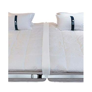 Imagem de HIOD Kit conversor de cama ponte de colchão Twin para King para preencher espaço para cama para tornar as camas de solteiro no conector King,
