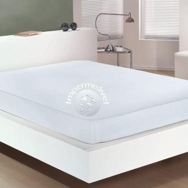 Imagem de Protetor de Colchão King Buettner Impermeável Branco