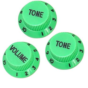 Imagem de 3 Botões de Controle de Velocidade de Guitarra 1 Volume Tons para Guitarra ST
