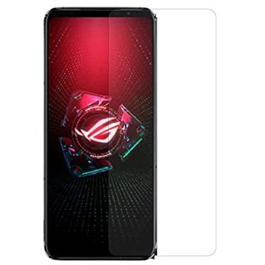 Imagem de Protetor de tela de vidro para ASUS Rog Phone 5 - [pacote com 2] protetor de tela frontal sem bolhas de vidro temperado para ASUS Rog Phone 5