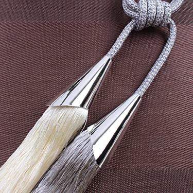 Imagem de Suportes de cortina Luxuoso e simples fivela de cortina de metal corda pendurada bola pendurada borla, T5,4 pcs