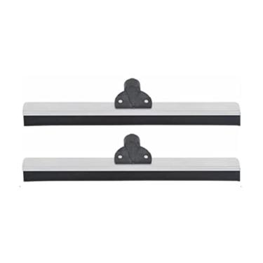 Imagem de Kit 2 Rodos de Alumínio 40cm com Base EVA Simples Sem Cabo – Leve, Resistente e Durável para Limpeza Doméstica, Pisos Molhados, Cozinhas, Banheiros, Varandas e Ambientes Comerciais