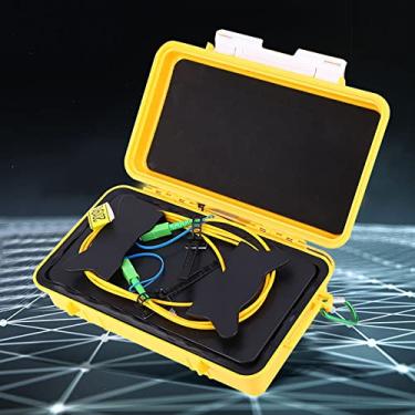 Imagem de Caixa de junção OTDR Jump Starter, cabo de teste de fibra óptica resistente à corrosão de 2000m Baixa perda para teste de posição única.