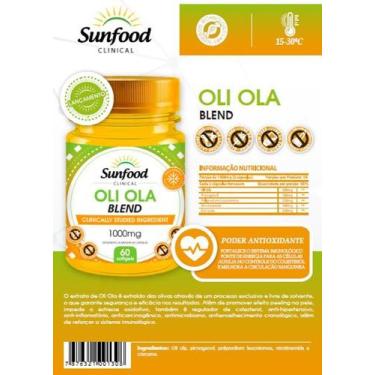 Imagem de Oli Ola Blend 1000Mg Softgels Sunfood Clinical - Sunfood Clinical U.S.