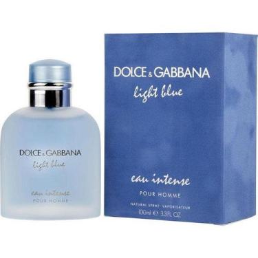 Imagem de Perfume Masculino Light Blue Eau Intense Pour Home 100ml + 1 Amostra D