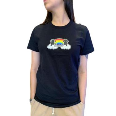 Imagem de Camiseta Grizzly Over The Rainbow Tee Fem Preto