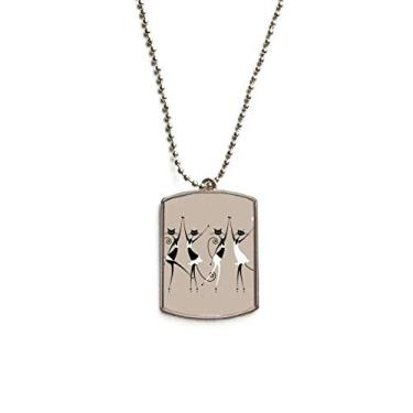 Imagem de Colar para animais de estimação com pingente de corrente de aço inoxidável para gatos Celebrate Party Cheers