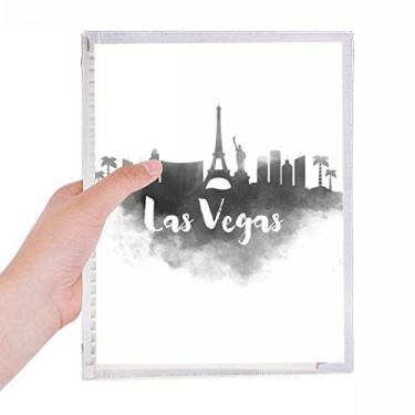 Imagem de Caderno de pintura de cidade Las Vegas America Landmark Ink caderno de folhas soltas diário recarregável