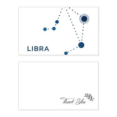 Imagem de Placa de Constelação Libra do Zodíaco Cartão de agradecimento aniversário aniversário saudações casamento apreciação
