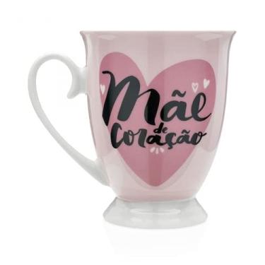 Imagem de Caneca Delicada Mãe de Coração Ludi