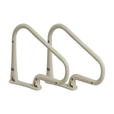 Imagem de Corrimão Max Para Piscina Com Escada - iGUi - Cor Marfim