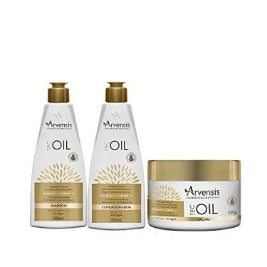 Imagem de Kit Arvensis Tec Oil Shampoo + Condicionador 300ml + Máscara 250g