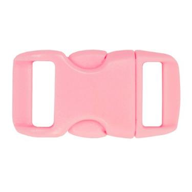 Imagem de Fivelas de liberação lateral – Fivelas contornadas de 9,5 cm – Ferramenta de artesanato ideal para coleiras de animais, mochilas, joias e acessórios caseiros e muito mais – Pacotes de 1000 peças (rosa claro)