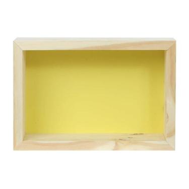 Imagem de Modern Cubo Nicho Retângulo Amarelo - Nenen Store