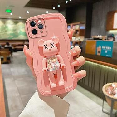 Imagem de Wave Silicone Candy Bead Holder Bracelet Strap Phone Case For iphone 14 12 Pro Max 11 13 Pro X XS XR 6 S 7 8 Plus SE Cover,4, For iphone X or XS