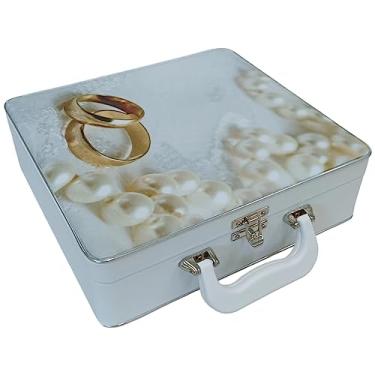 Imagem de Álbum Maleta Enlace Casamento Pérolas 100 Fotos 20x25