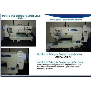 Imagem de Motor Direct Drive Para Perspontadiera Tipo Brother- 220V