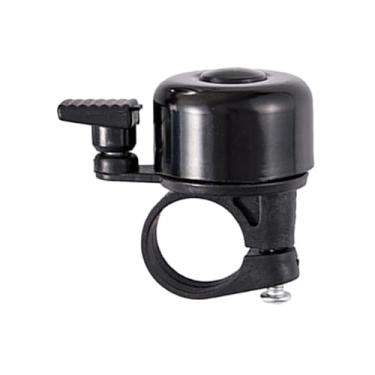 Imagem de Dynwave Sino de bicicleta sino durável compacto, sino do guiador da bicicleta, sino da bicicleta montanha estrada equipamento de ciclismo ao ar livre, preto