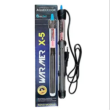 Imagem de Termostato Aquecedor Oceantech 200w Aquário Até 200L (220v)