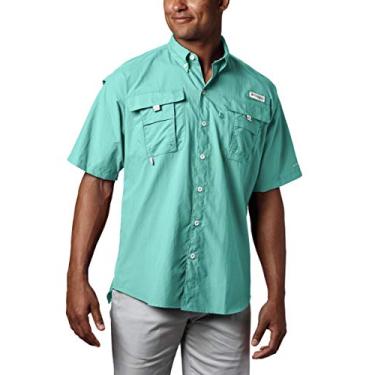 Imagem de Columbia Men's Bahama II Short Sleeve Shirt Big, GULF STREAM, 1X