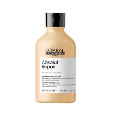 Imagem de Shampoo L'Oréal Professionnel Serie Expert Absolut Repair Gold Quinoa 300 ml