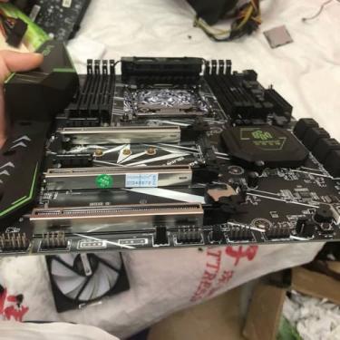 Imagem de Placa mãe X99 F8 C612 8xDDR4 2011-3 256GB V3/V4 CPU X99