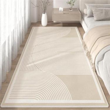 Imagem de Tapete doméstico quarto sala de estar à prova de som tapete de cabeceira sofá mesa de café decoração móveis, 1,60x120cm