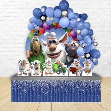 Imagem de Kit Decoração Painel Redondo Festa de Aniversário Infantil Booba