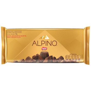 Imagem de Barra De Chocolate Ao Leite Alpino - 90G