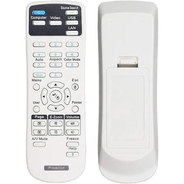 Imagem de Greenafil Controle remoto de substituição compatível com projetores EPSON Home Cinema/Powerlite/EB/EX/VS/BrightLink/EMP Series