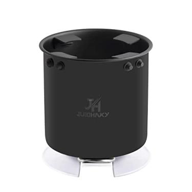 Imagem de JUIOHAKY Suporte de copo de prancha de remo de aço inoxidável, suporte multifuncional para copo SUP para bebida com suporte de ação (branco), acessórios infláveis para prancha de stand up paddle serve para garrafa de água grande