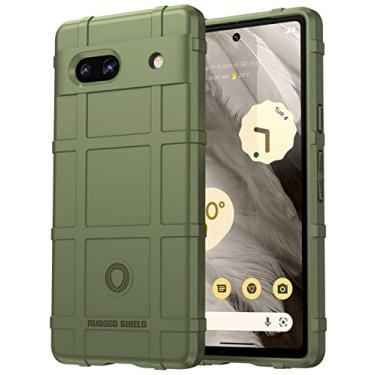 Imagem de Nakedcellphone Capa para celular Google Pixel 7a (2023), Special Ops Tactical Armor Rugged Shield Cover [anti-impressão digital, textura de aderência fosca] - verde-oliva OD