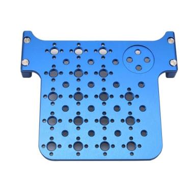 Imagem de HangTon Alexa Mini LF Prato de queijo, suporte de extensão lateral da câmera para equipamento ARRI com M6 3/20.3 cm-16 1/10.2 cm-20 fios (azul)