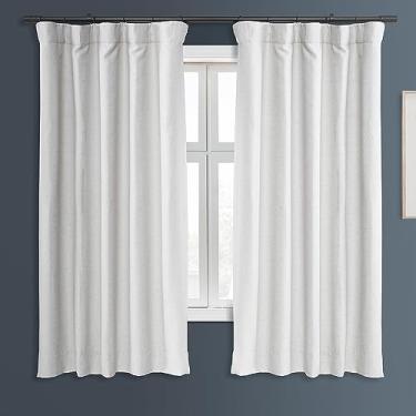 Imagem de HPD Half Price Drapes Bellino Cortina de escurecimento de quarto 127 x 150 cm (1 painel), BOCH-PL1611-63, Chalk Off White