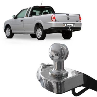 Imagem de Engate De Reboque Saveiro 1998 a 2009 Rabicho Fixo 700kg