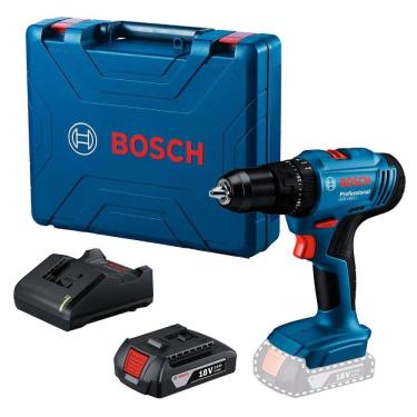 Imagem de Parafusadeira Impacto GSB183-LI 18V com Carregador Bateria e Maleta BOSCH