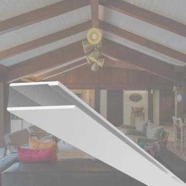 Imagem de Rodaforro Perfil U Permatti para Acabamento Lateral 1,2mm X 2,5cm X 3,00m (barra) Branco