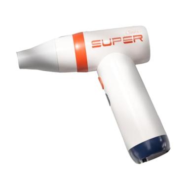 Imagem de Milageto Secador de cabelo para viagem, secagem rápida, compacto, recarregável, sem fio, 3 energia eólica ajustável, para presente, pintura de arte