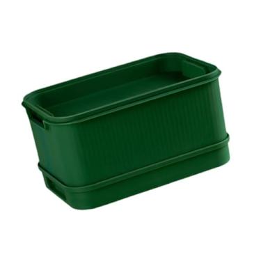 Imagem de Gralara Bandeja de Brotos de Sementes Mini Estufa Kits de Germinação Bandeja de Início de Sementes Multiuso para Brócolis Baunilha Perilla Alfalfa Rabanete, verde escuro