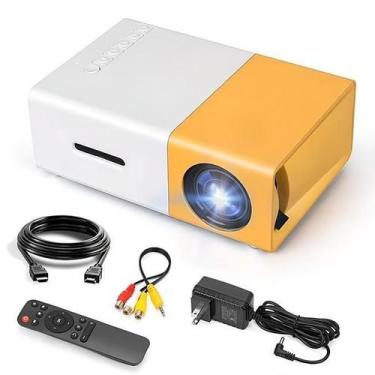 Imagem de Projetor Portátil Led Hd Alta Definição Para Filmes E Séries - Aquilae