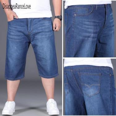 Imagem de Bermuda Jeans Masculina Skinny Short Qualidade Moderna - Preston, Azul