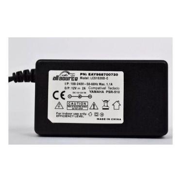Imagem de Fonte Compatível Teclado Dgx-530 Bivolt Automática 12v 2a - All Source