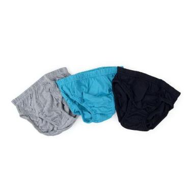 Imagem de Cueca Infantil Masculino Selene Slip Kit - 11950, G, Sortido