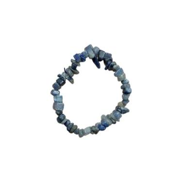 Imagem de Pulseira de Pedra Natural Quartzo Azul - Sabedoria e Harmonia - Sol de