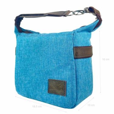 Imagem de Bolsa Case Para Câmeras Instax - Azul - Alhva