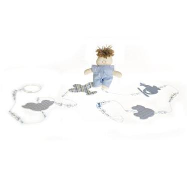 Imagem de Pingente De Cortina ul Quarto Bebê Infantil (Par) - Potinho de mel