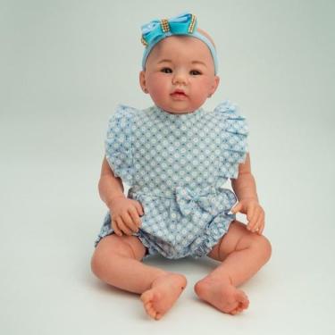 Imagem de Bebe reborn menina princesa carequinha pode tomar banho - PROMOÇAO PRE