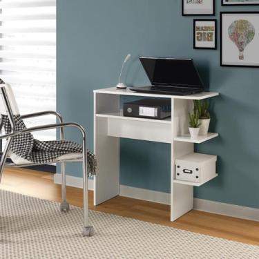 Imagem de Mesa Decora Lar Moderna Escritório Branca - Colomi