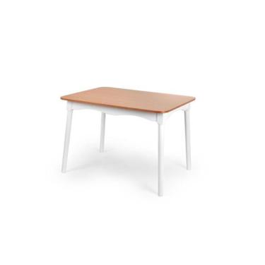 Imagem de Mesa De Jantar Colonial Clássica Rústica Retangular Branca/Mel - TreeA