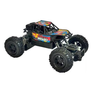 Imagem de Carrinho Controle Remoto Off Road Suspensão 4 Rodas - Polibrinq
